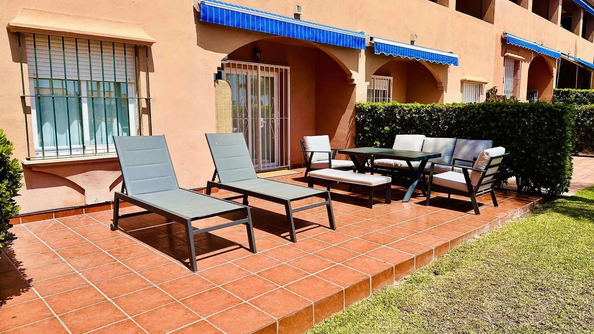 Pool Garden Seaview Kingbed Acbeach Freep Estepona España
