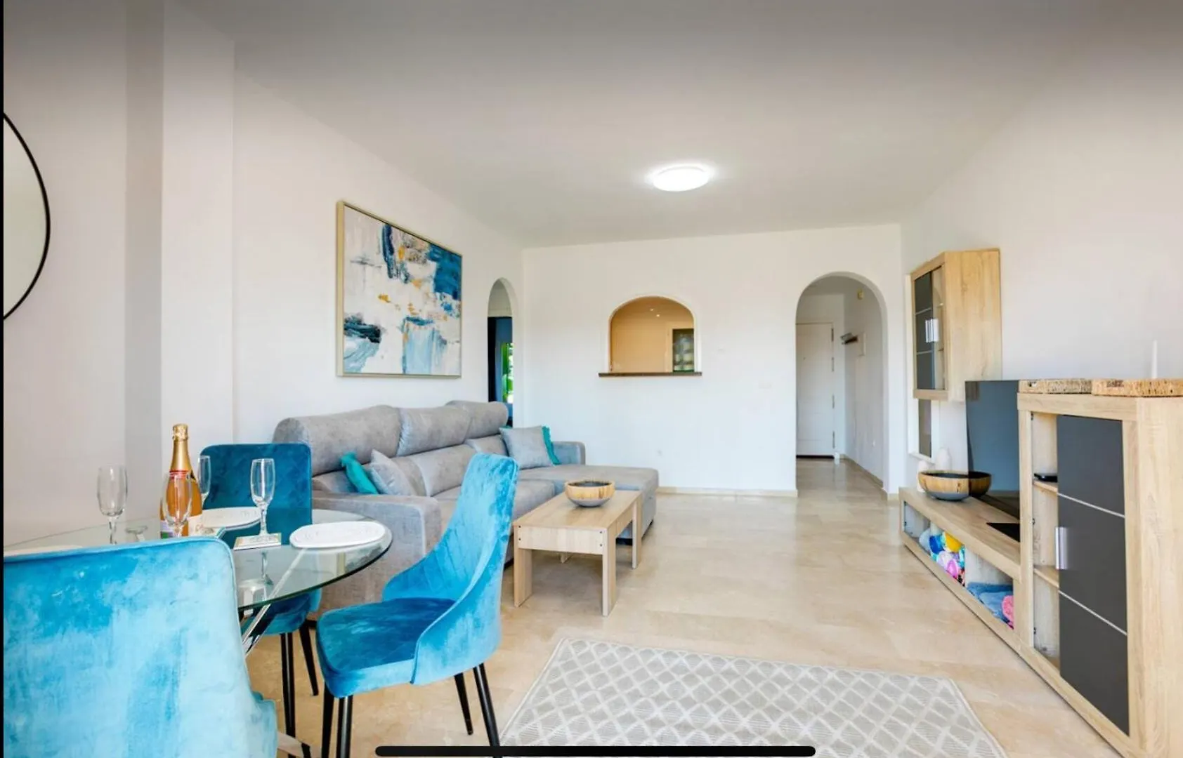 Pool Garden Seaview Kingbed Acbeach Freep Estepona Apartment